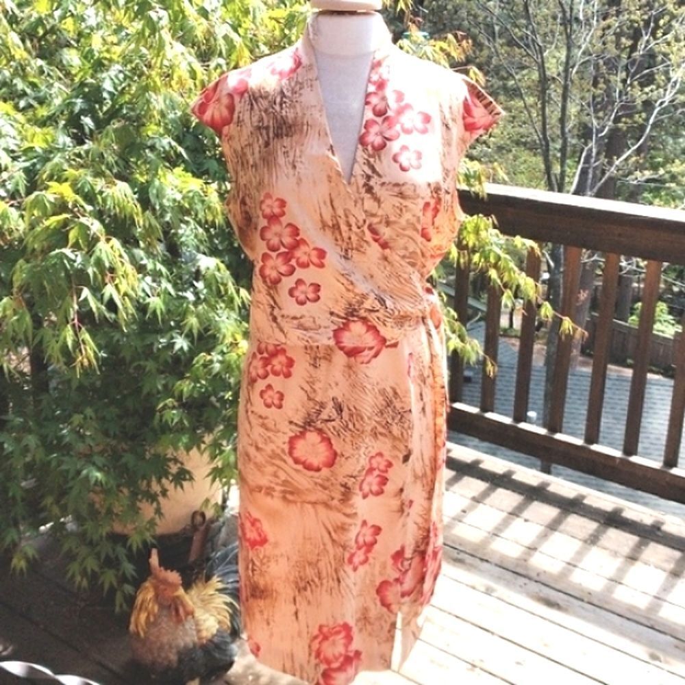 Valerie Stevens Vintage Silk Dress